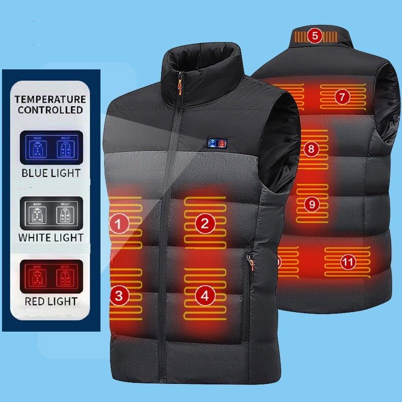 Intelligent Heating Vest For Double Control Zone 11