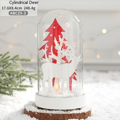 Christmas Decoration Reindeer Small Night Lamp