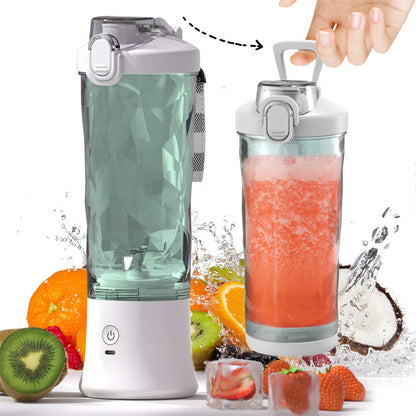 Portable Blender Juicer Personal Size Blender For Shakes And Smoothies With 6 Blade Mini Blender Kitchen Gadgets - Here2Save