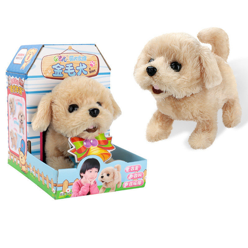 Electric pet plush dog toy