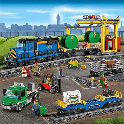 Cargo train puzzle puzzle plug toy