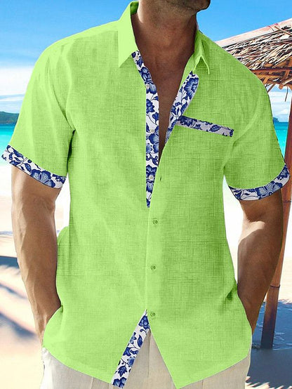 Men's Summer Vacation Seaside Casual Shirts - Here2Save