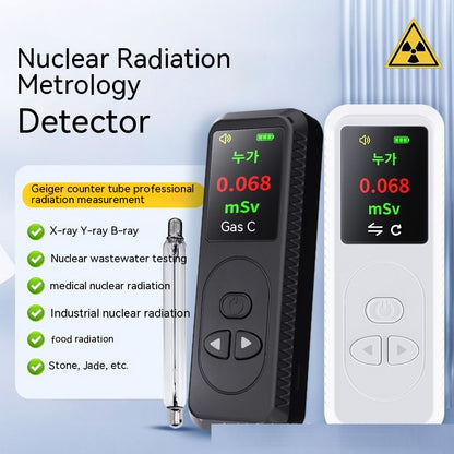 Nuclear Radiation Detector Radioactive Geiger Counter TFT Color Display Rays Tester With Sound Alarm Function - Here2Save