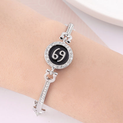 New Korean Style Fashionable Simple 12 Constellation Bracelet