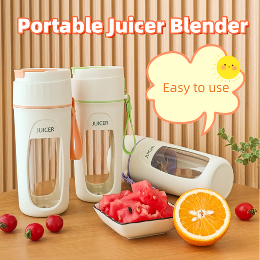 Portable Blender Electric USB Charging Outdoor Automatic Juicer Cup Juice Maker Kitchen Supplies - Here2Save