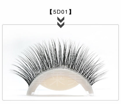 Glue-free Self-adhesive Strip 5d False Eyelashes