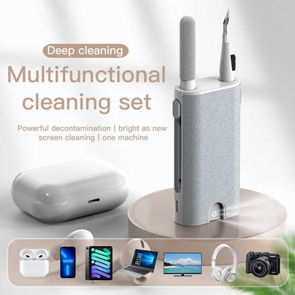 5 In 1 Screen Cleaner Kit Camera Phone Tablet Laptop Screen Cleaning Tools Earphone Cleaning Brush Pen For Office