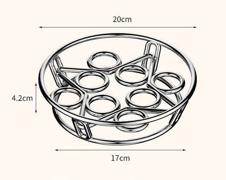 Stainless Steel Pot Rack Multifunctional Storage - Here2Save