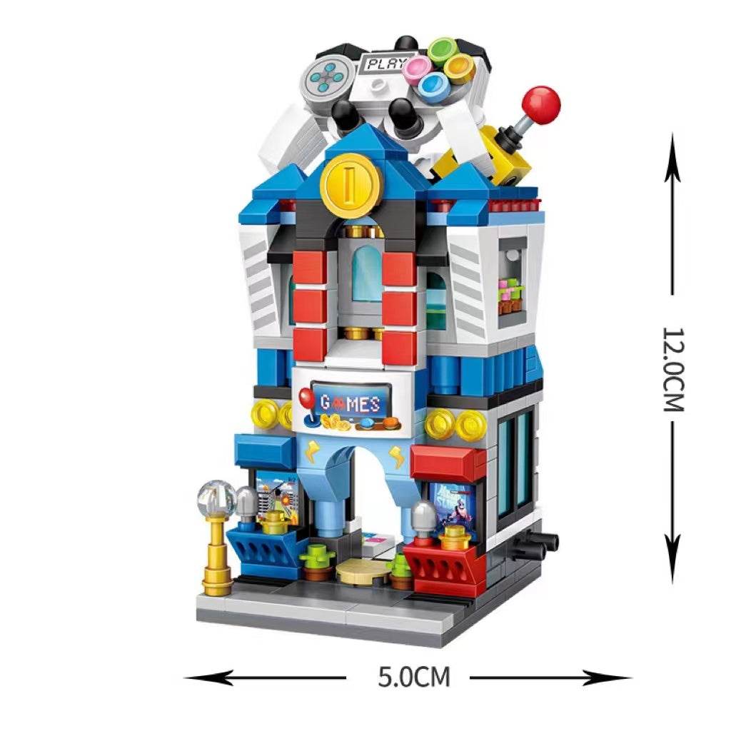 Street View Children's Small Particle Assembling Building Blocks Educational Toys - Here2Save