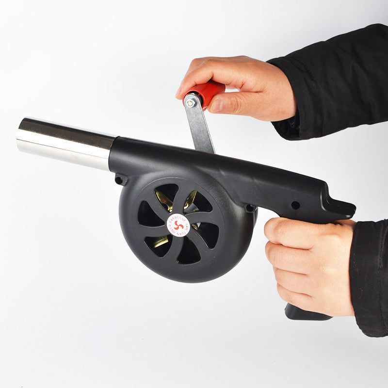 Outdoor Camping Hand-cranked Combustion Blower