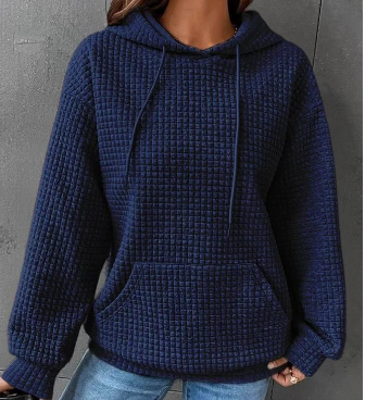 Women's Loose Casual Solid Color Long-sleeved Sweater