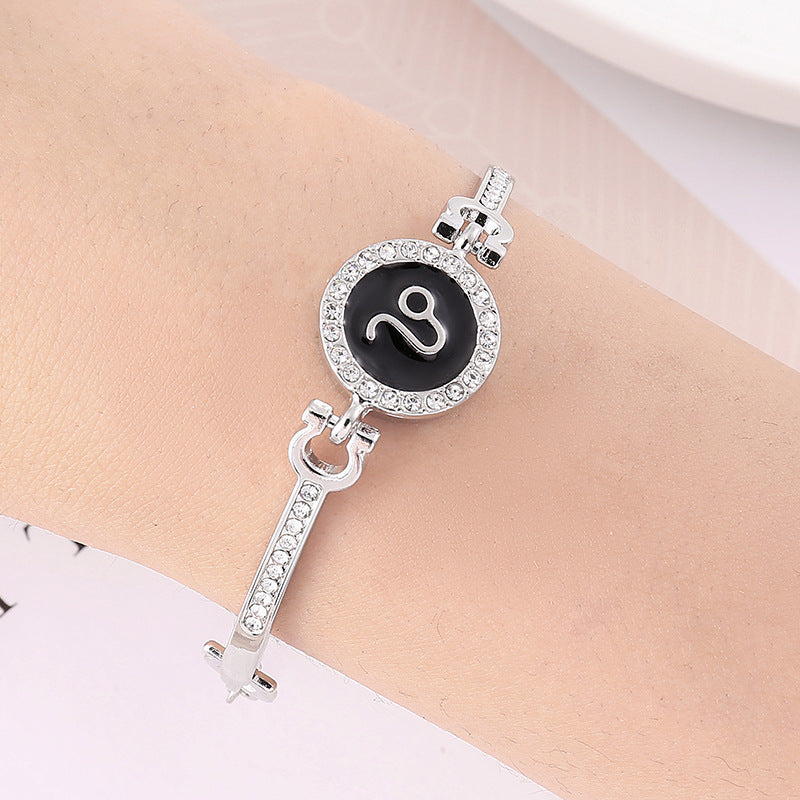 New Korean Style Fashionable Simple 12 Constellation Bracelet