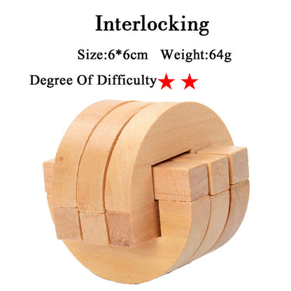 Kongming lock bamboo educational toy