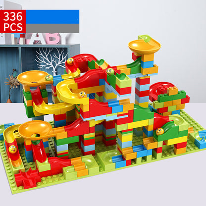 Children's Slide Blocks Are Compatible With Plastic Assembly