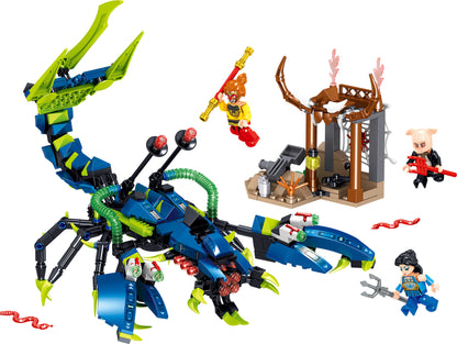 Elves Dragon Scorpion Building Blocks Bricks