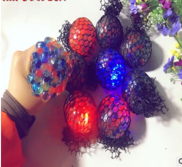 Mesh Ball Multi Color Vent Grape Ball  Squeezing Toys