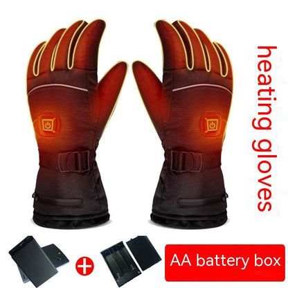 Heating Gloves Outdoor Skiing Cycling Thickening