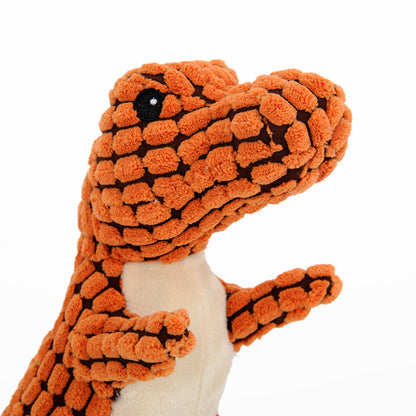 Dinosaur Pet Toys Giant Dogs Pets Interactive Dog Toys For Large Dogs Chew Toys Chihuahua Plush Stuffing Squeakers - Here2Save