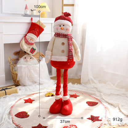 Christmas Creative Arrangement Of Retractable Dolls