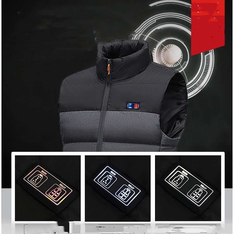 Intelligent Heating Vest For Double Control Zone 11