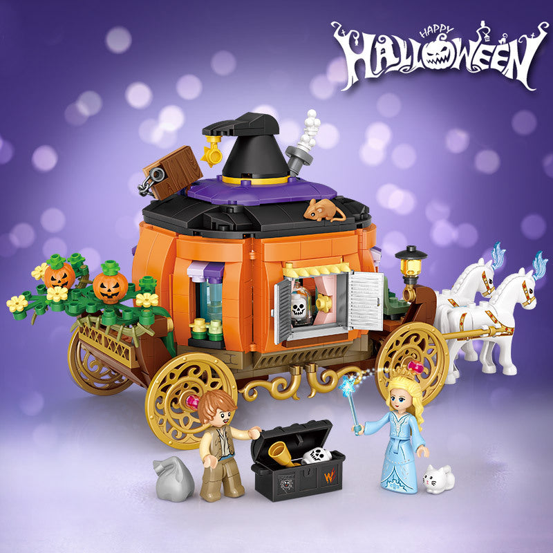 Mini Particle Building Blocks Halloween Toys