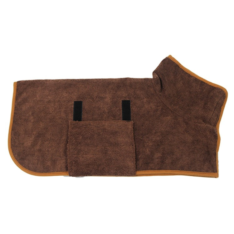 Absorbent Pet Bathrobe With Waist-wrapped Microfiber - Here2Save