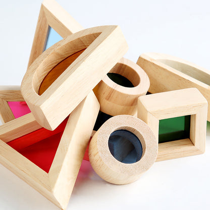 Colorful Kaleidoscope Assembling Building Blocks