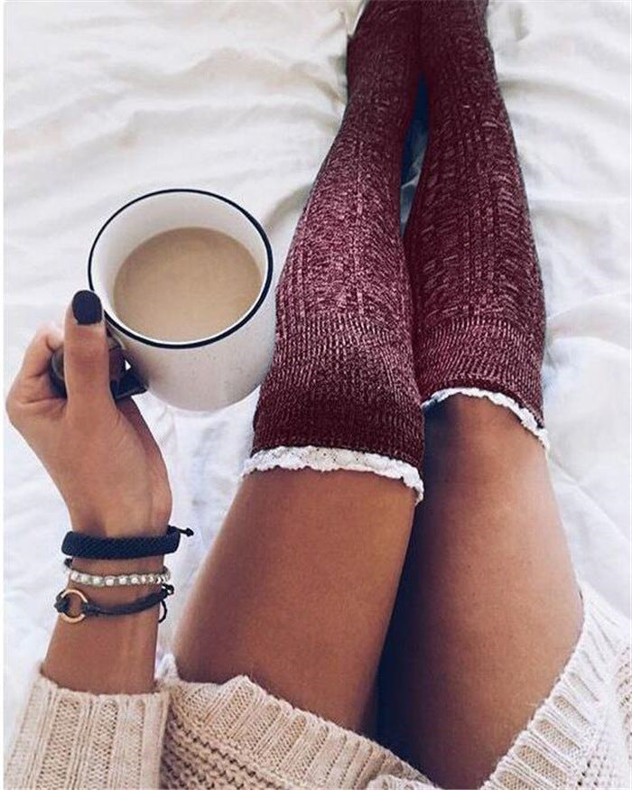 Knitted socks