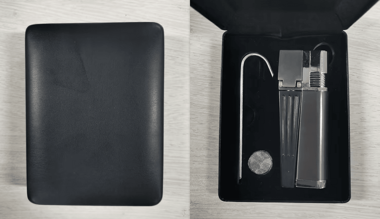 Portable Foldable Mini Metal Pocket Lighter Multipurpose Pipe Reloadable - Here2Save