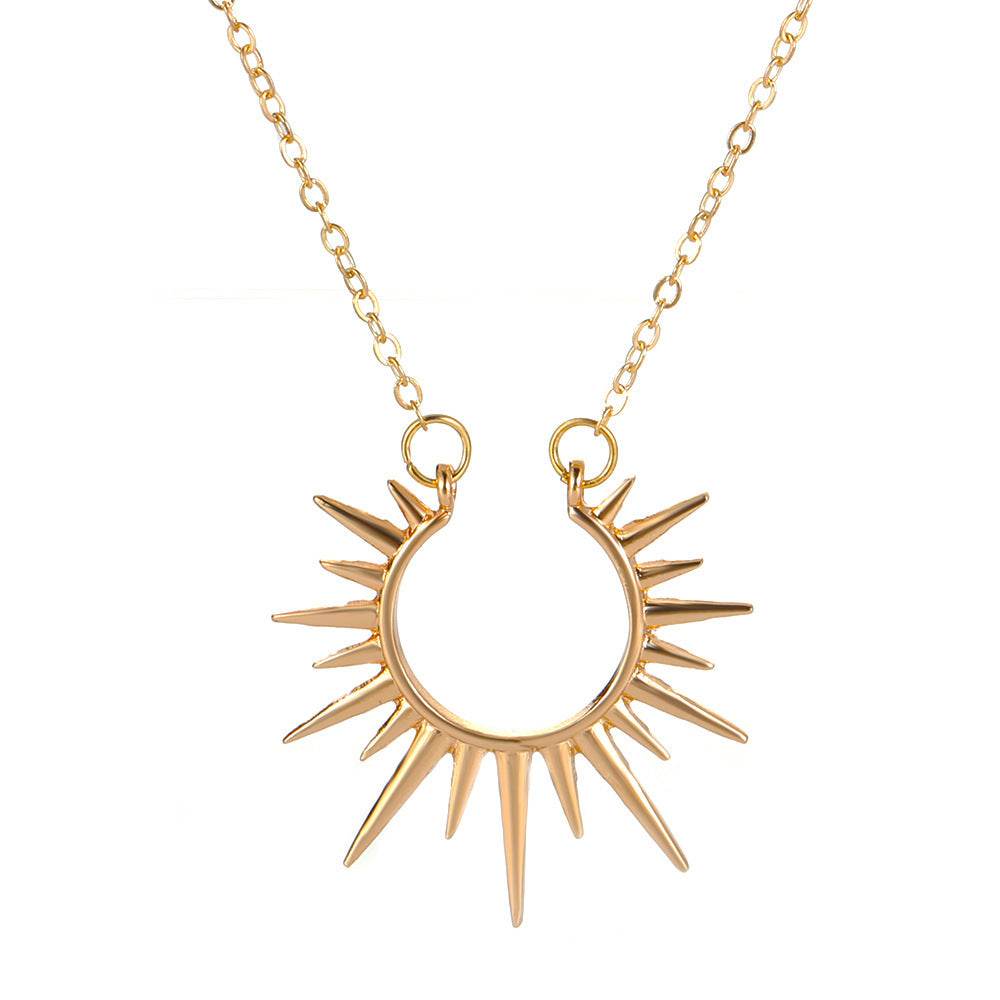 Sunflower Necklace Retro Clavicle Chain Fashion Creative Jewelry Women - Here2Save