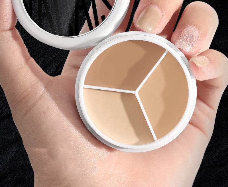 Three-color Concealer Waterproof Without Makeup - Here2Save