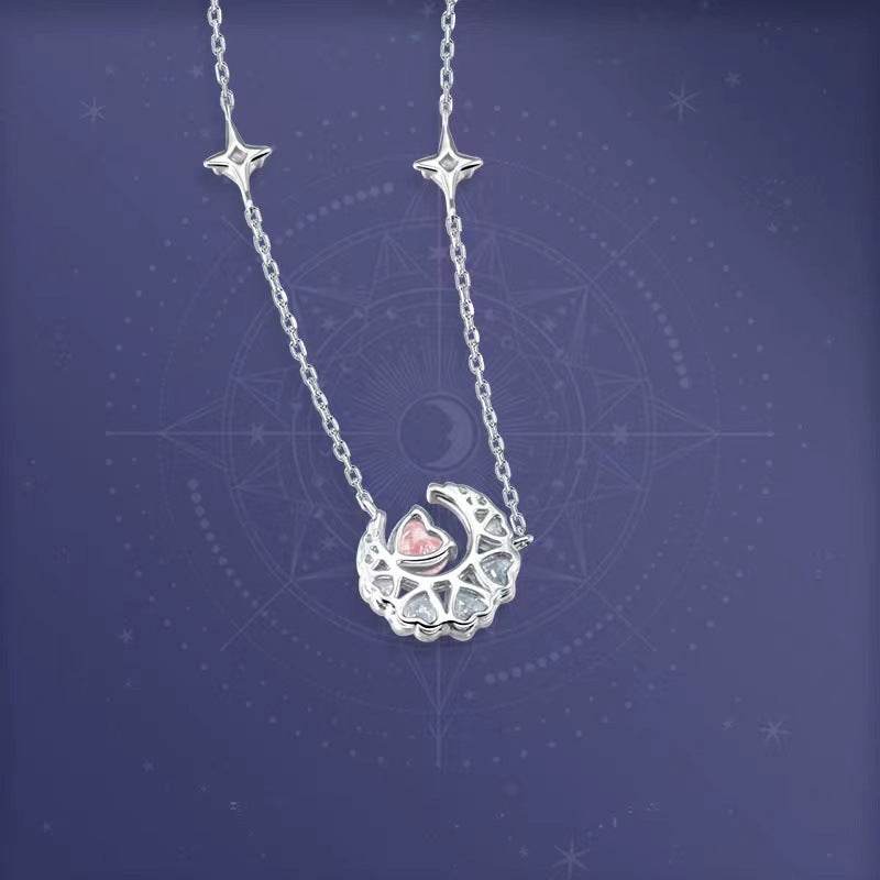 Stars And Moon Necklace Ins Fashion Love Jewelry - Here2Save