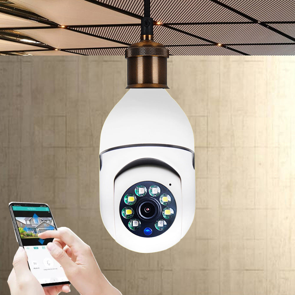 WiFi CAMERA 1080P Bulb 4X Zoom Camera E27 Home 5GWiFi Alarm Monitor - Here2Save