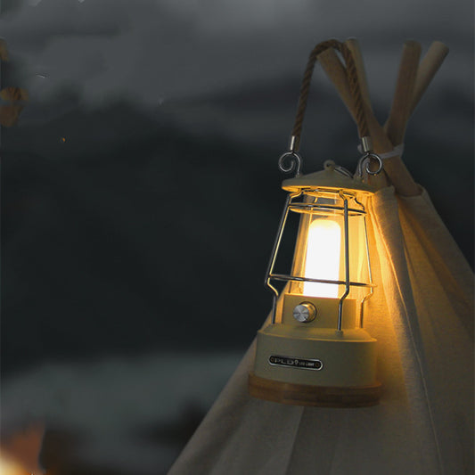 Atmósfera de luz de camping retro multifuncional