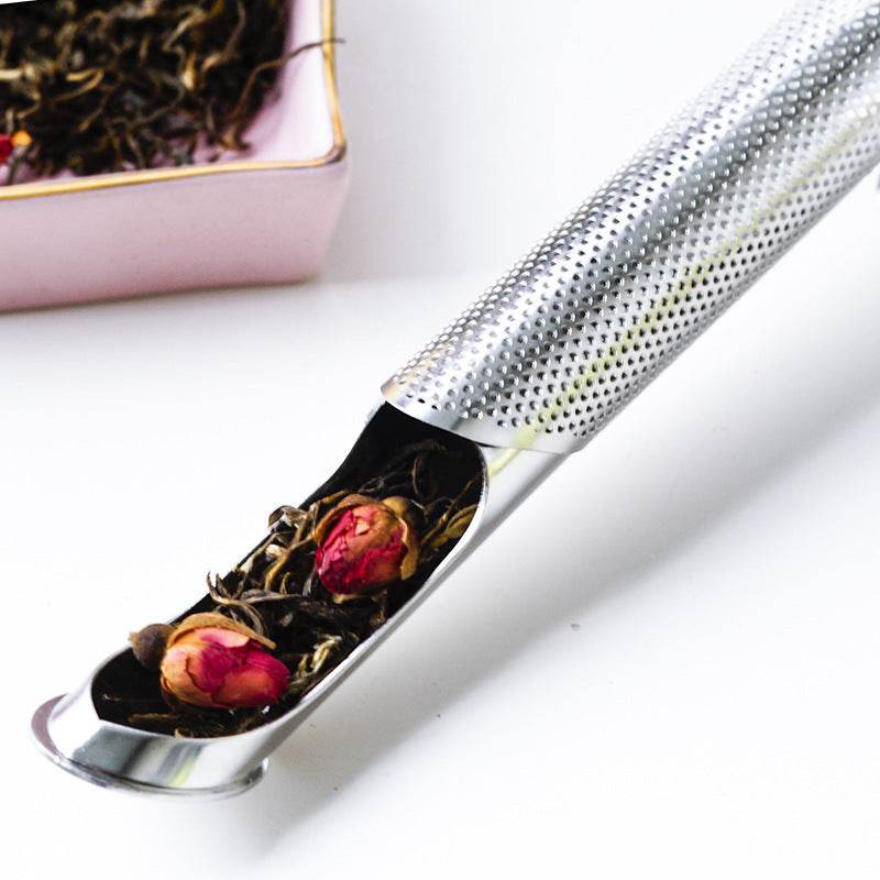 New 304 Stainless Steel Tea Strainer Hanging Pipe Type - Here2Save