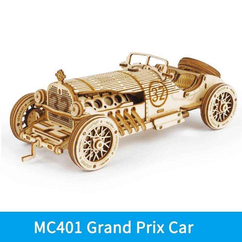 Robotime ROKR Train Model 3D Wooden Puzzle Toy Assembly Locomotive Model Building Kits for Children Kids Birthday Christmas Gift - Here2Save