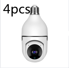 WiFi CAMERA 1080P Bulb 4X Zoom Camera E27 Home 5GWiFi Alarm Monitor - Here2Save