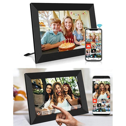 Touch Screen Smart Wifi Digital Photo Frame Rotatable Direction Wifi Digital Photo Frame Intelligent Digital Photo Frame - Here2Save