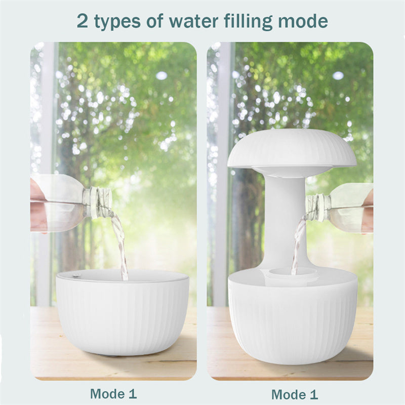 Anti-gravity Air Humidifier Mute Countercurrent Humidifier Levitating Water Drops Cool Mist Maker Fogger Relieve Fatigue - Here2Save