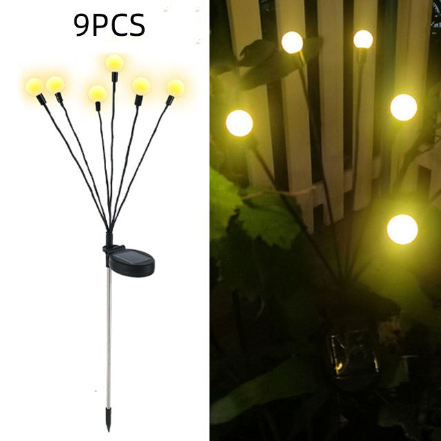 Simulation Firefly Solar Light Outdoor Garden Decoration Lawn Landscape Lamp Xmas Decor Solar LED Lights Outdoor Garden Lights - Here2Save