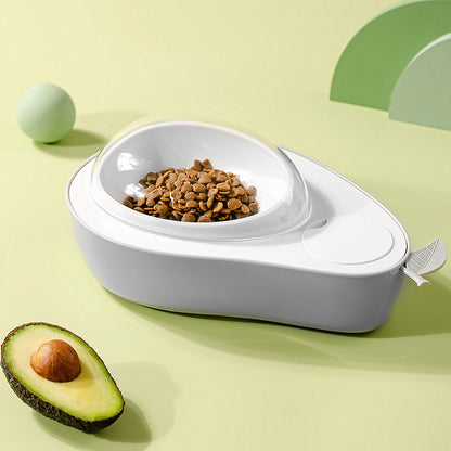 Avocado Pet Dog Cat Automatic Feeder Bowl For Dogs Drinking Water 690ml Bottle Kitten Bowls Slow Food Feeding Container Supplies - Here2Save