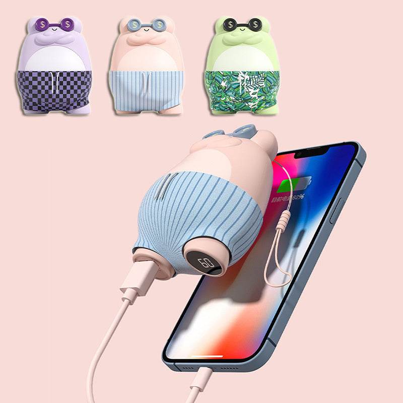 Rich Frog Portable Hand Warmer Charging Two And One - Here2Save