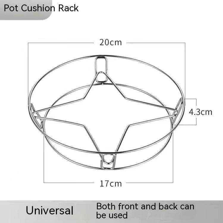 Stainless Steel Pot Rack Multifunctional Storage - Here2Save