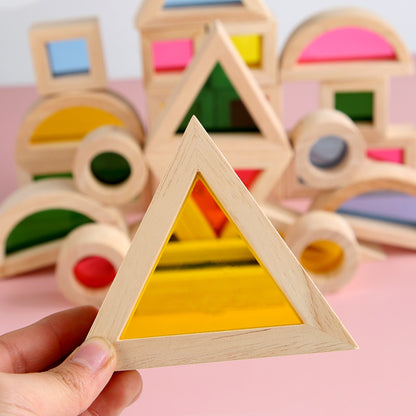 Colorful Kaleidoscope Assembling Building Blocks