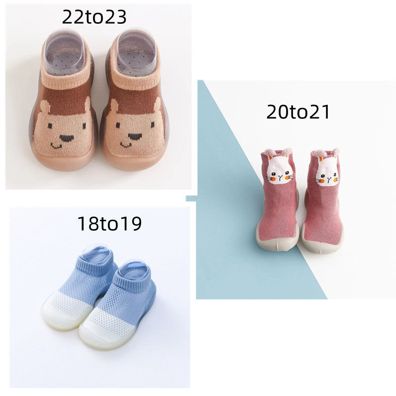 Men And Women Baby Cute Cartoon Children Floor Socks