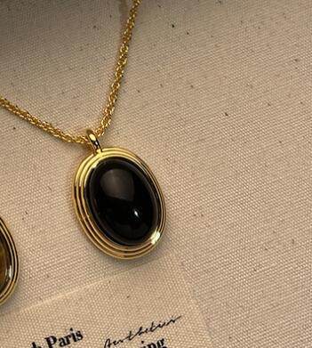 Tiger Eye Necklace Retro Minority - Here2Save