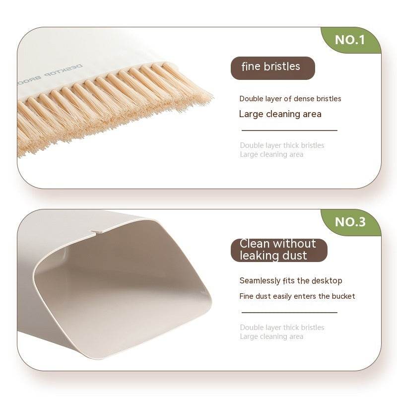 Small Broom Dustpan Suit Household Desk - Here2Save