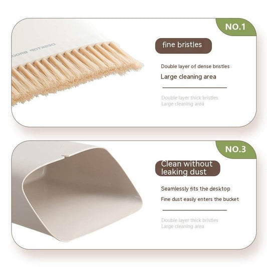Small Broom Dustpan Suit Household Desk - Here2Save