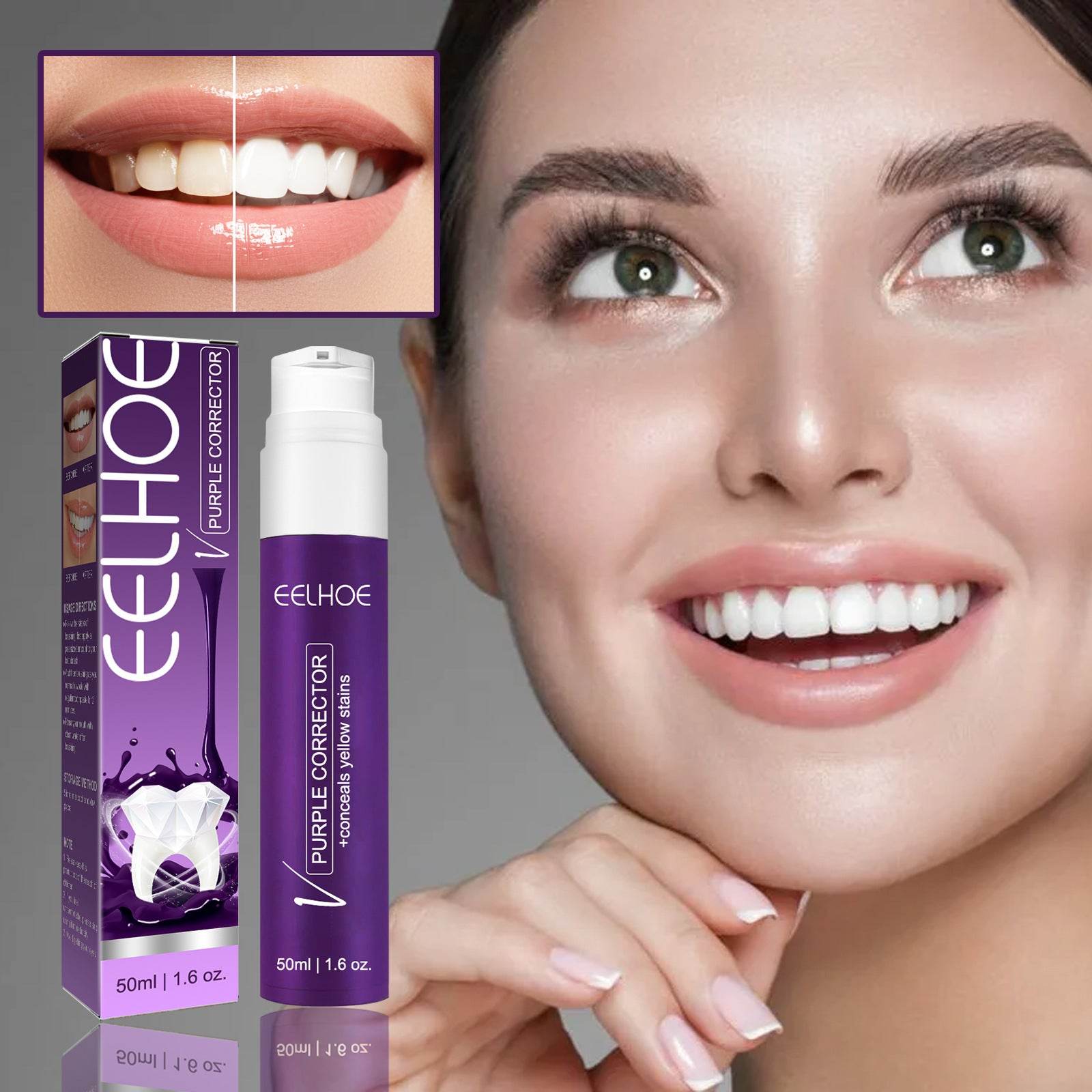 Toothpaste Tooth Stain Removal Cleaning Whitening Anti Pigment Precipitation - Here2Save