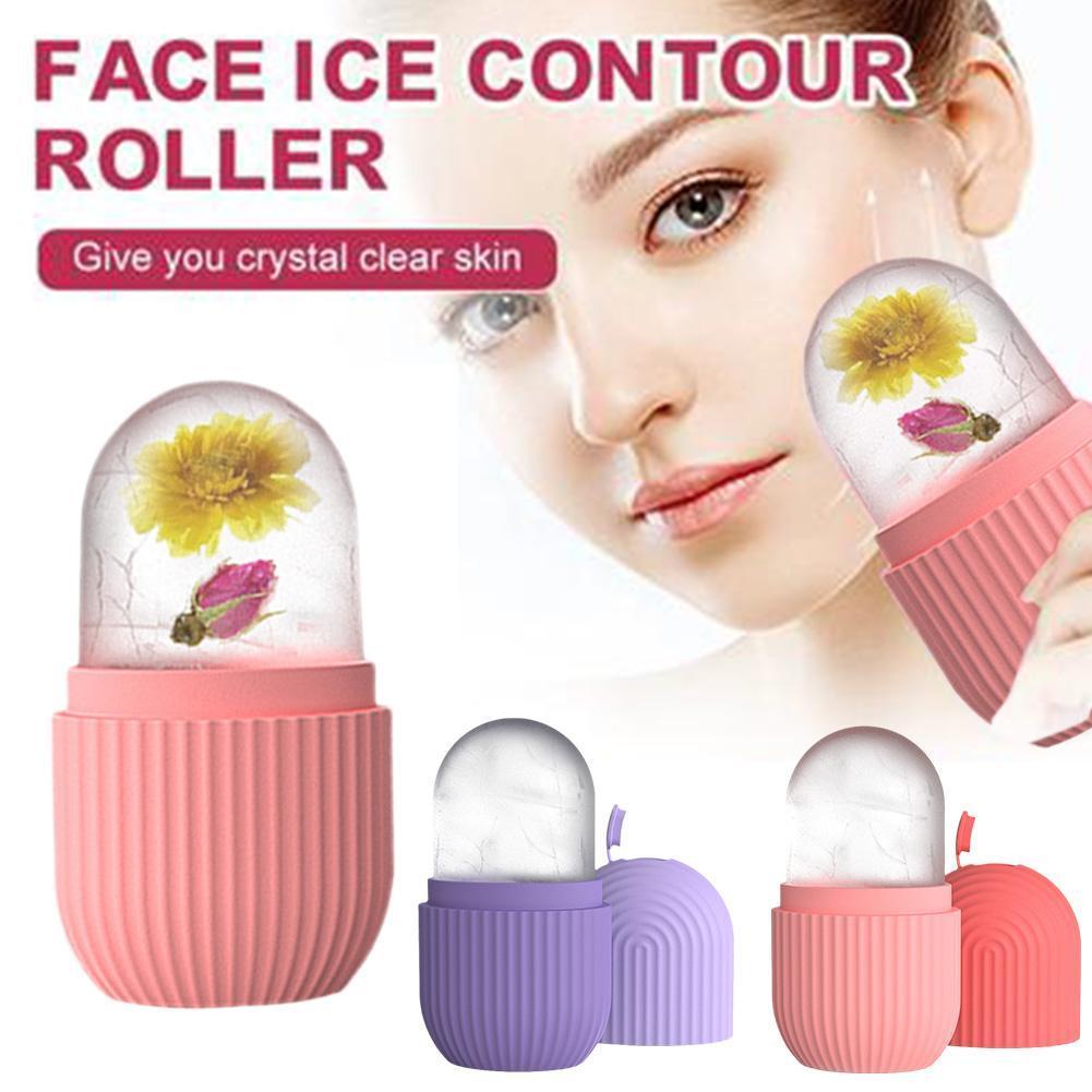 Silicone Ice Cube Tray Mold Face Beauty Lifting Ice Face Tool Contouring Acne Eye Skin Educe Massager Roller Ball Care - Here2Save